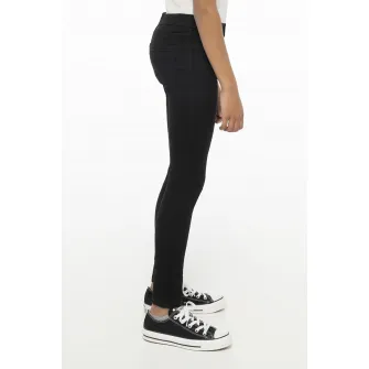 Levi's, Blugi skinny cu 5 buzunare, Negru, 140 CM