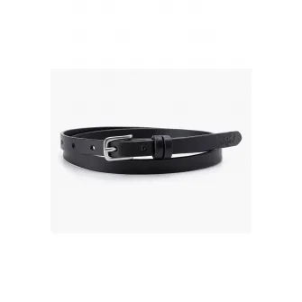 Levi's, Curea de piele cu detaliu stantat, Negru, 95