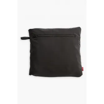 Levi's, Jacheta cu fermoar si gluga, Negru, L