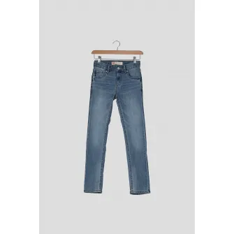 Levi's Kids, Blugi skinny 510, Albastru deschis, Bleumarin, 176 CM