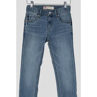 Levi's Kids, Blugi skinny 510, Albastru deschis, Bleumarin, 176 CM
