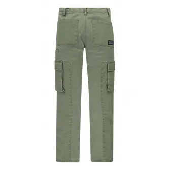 Levi's, Pantaloni conici regular fit, Verde, 152 CM