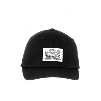 Levi's, Sapca ajustabila de denim, Negru