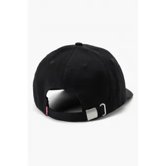 Levi's, Sapca de bumbac Lazy Girl, Negru