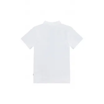 Levi's, Tricou polo din bumbac pique, Alb optic, 164 CM