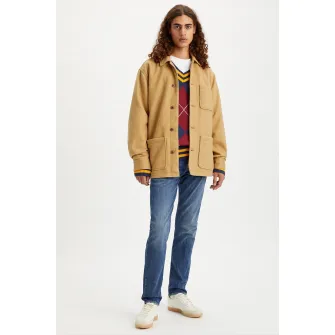 Levis, Blugi conici cu aspect decolorat 502™, Albastru, W30-L32