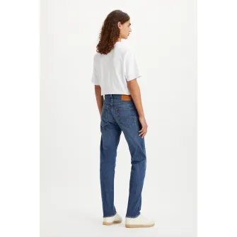 Levis, Blugi conici cu aspect decolorat 502™, Albastru, W30-L32