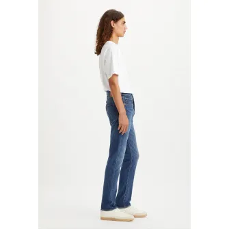 Levis, Blugi conici cu aspect decolorat 502™, Albastru, W30-L32