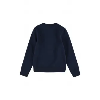 Levis, Bluza de trening cu imprimeu logo, Rosu, Alb, Albastru inchis, 140 CM