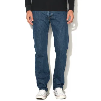 Levis, Jeansi drepti albastri 501®, Albastru, W31-L32