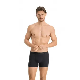 Levis, Set de boxeri cu banda logo in talie - 3 perechi, Negru, Gri, Alb, S