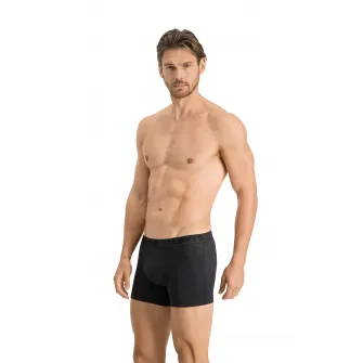 Levis, Set de boxeri cu banda logo in talie - 3 perechi, Negru, Gri, Alb, S