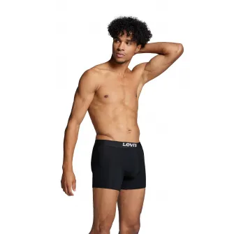 Levis, Set de boxeri din amestec de bumbac - 2 perechi, Negru, S