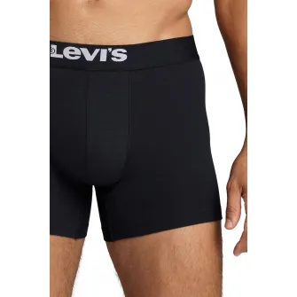 Levis, Set de boxeri din amestec de bumbac - 2 perechi, Negru, S