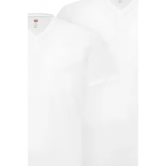Levis, Set de tricouri slim fit pentru casa - 2 piese, Alb, L