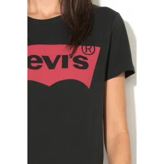 Levis,Tricou cu logo 29, Negru, XS