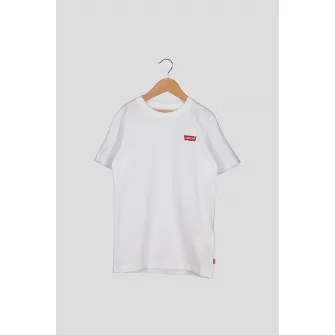 Levis, Tricou de bumbac cu detaliu logo, Rosu, Alb, 140 CM