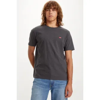 Levis, Tricou regular fit de bumbac, Rosu, Gri inchis melange, Alb optic, S