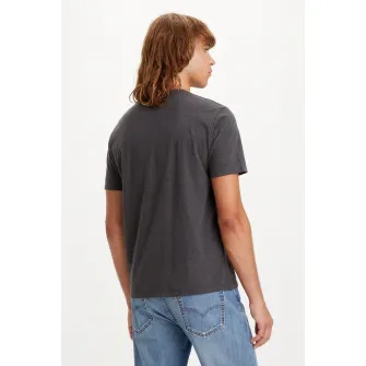 Levis, Tricou regular fit de bumbac, Rosu, Gri inchis melange, Alb optic, S