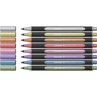 Liner metalic Schneider Paint-It 020 1-2mm, 8buc/set