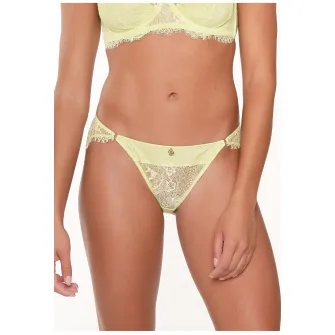 LingaDore, Chiloti de dantela cu talie joasa, Galben, S