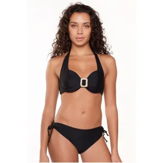 LingaDore, Costum de baie uni din doua piese 31459, Negru, 70B