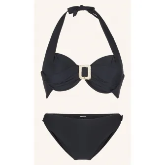 LingaDore, Costum de baie uni din doua piese 31459, Negru, 80C