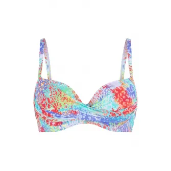 LingaDore, Sutien cu model si burete, Multicolor, 80D