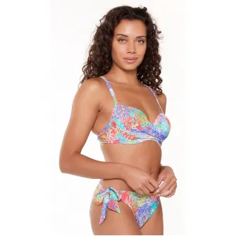 LingaDore, Sutien cu model si burete, Multicolor, 80D