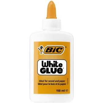 Lipici alb BIC 118 ml cut/8