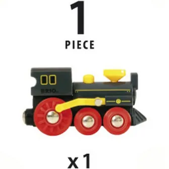Locomotiva Brio, cu aburi