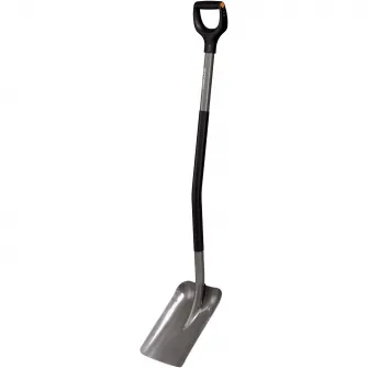 Lopata pentru nisip Fiskars Ergonomic 1066712, coada din otel, 132 cm lungime, 2 kg