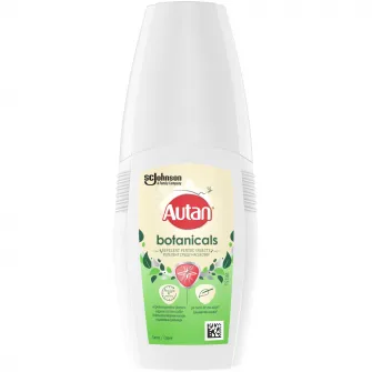 Lotiune anti-intepaturi insecte Autan Botanicals, cu pulverizator, 100 ml