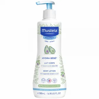 Lotiune de corp Mustela Hydra Bebe, pentru piele normala, 500ml