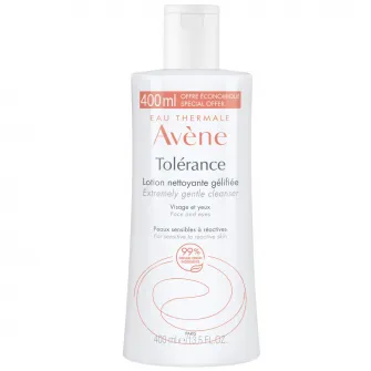 Lotiune de curatare pentru fata si gat Avene Tolerance Control pentru piele intoleranta, 400 ml