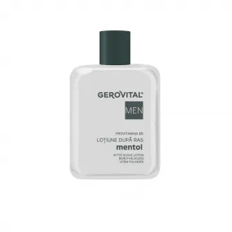 Lotiune dupa ras Gerovital Men cu mentol, 100 ml