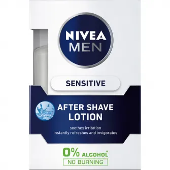 Lotiune dupa ras Nivea Men pentru ten sensibil, 100 ml