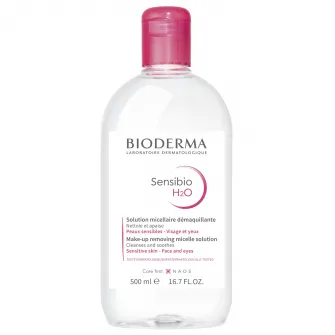 Lotiune micelara Bioderma Sensibio H2O pentru ten sensibil, 500 ml