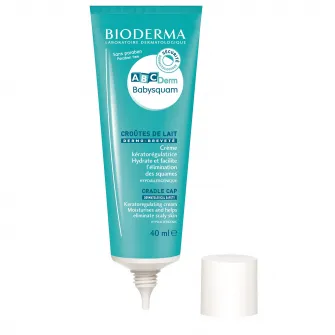 Lotiune pentru cruste de lapte Bioderma ABCDerm Baby Squam, 40ml