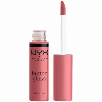 Luciu de buze NYX PM Butter Gloss 7 Tiramisu, 8 ml
