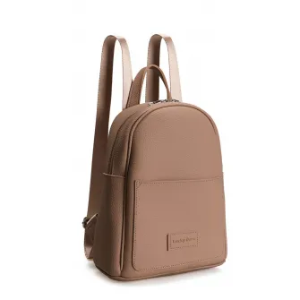 Lucky Bees, Rucsac de piele ecologica, Maro camel