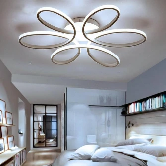 Lustra LED Circle Design Magelis, SLC Selino Concept cu telecomanda, lumina calda, neutra, rece si intensitate reglabila, 72-144W
