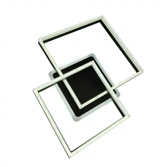 Lustra LED Square Numva 3, SLC cu telecomanda, Intensitate reglabila si lumina calda, neutra, rece