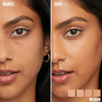 Machiaj iluminator Maybelline New York Instant Anti Age Perfector 4-in-1, Glow 02 Medium, 20 ml
