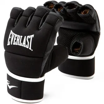 Manusi box Everlast Kickboxing, marimea S/M, negru