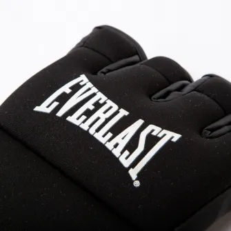 Manusi box Everlast Kickboxing, marimea S/M, negru