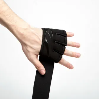 Manusi Everlast Evergel Fastwraps, marimea XL, negru
