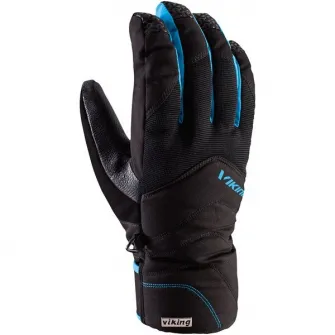 Manusi schi Viking Snake, marimea 8, negru