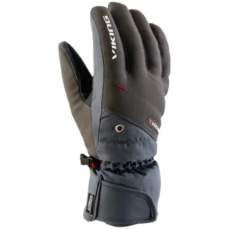 Manusi ski barbati Viking Torin, Dark Grey, marime 6-XXS