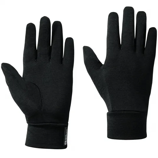 Manusi sport Jack Wolfskin Merino Glove, marimea L, black